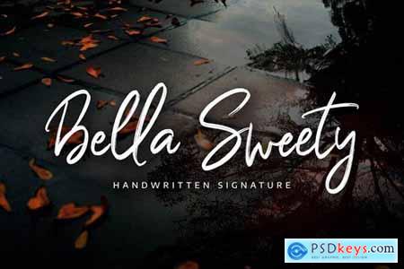 Bella Sweety - Handwritten Signature