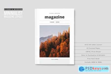 Clean & Modern Minimalist Magazine 4227846