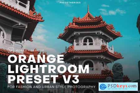 PH Orange Lightroom Presets V3 4552361