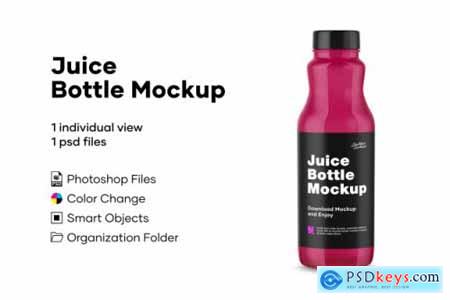 Juice bottle mockup 2