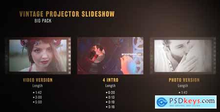 Vintage Projector Slideshow Big Pack 20069857