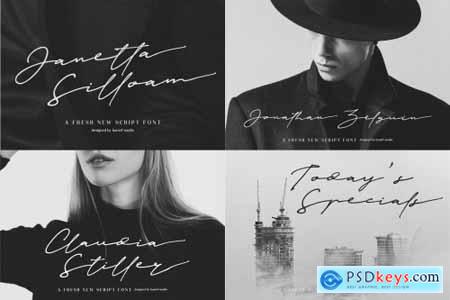 Handwritten-Script Font Bundle 4513030