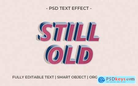 Text effect template