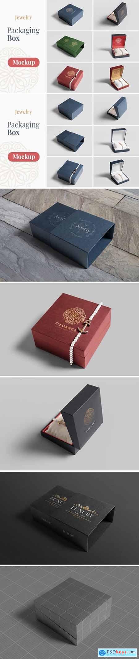 Jewelry Packaging Box Mockups 4554066