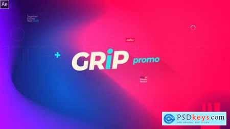 Grip Modern Gradinet Typography Opener Promotion 26004104