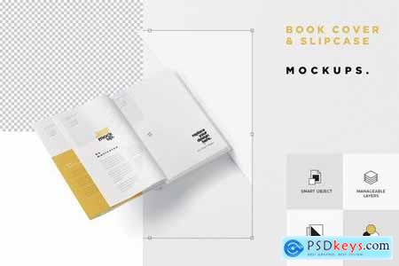 Book Cover & Dust Jacket Mockups