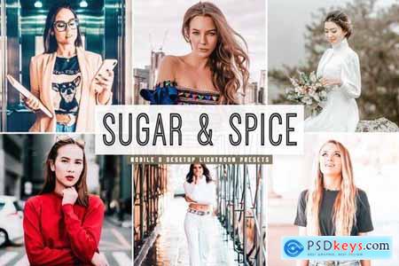 Sugar & Spice Mobile & Desktop Lightroom Presets