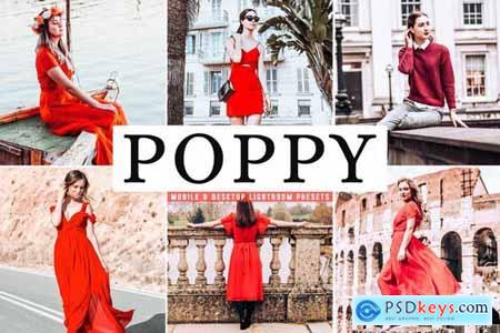 Poppy Mobile & Desktop Lightroom Presets