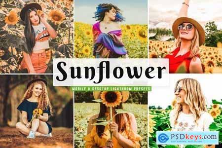 Sunflower Mobile & Desktop Lightroom Presets