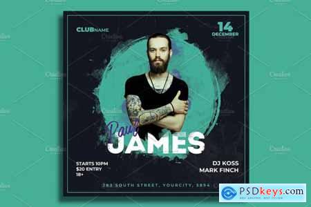 Dj Flyer Template 4586037