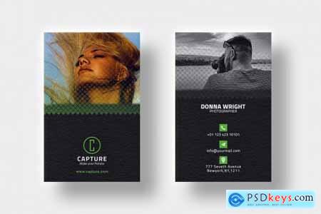 Photography Business Card Template 4528219