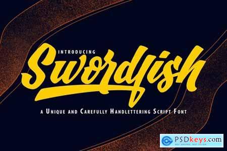 SwordFish Unique Handlettering 4689546