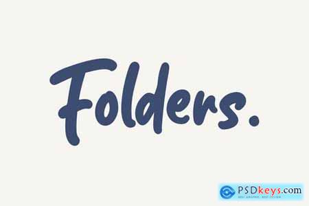 Folders Font