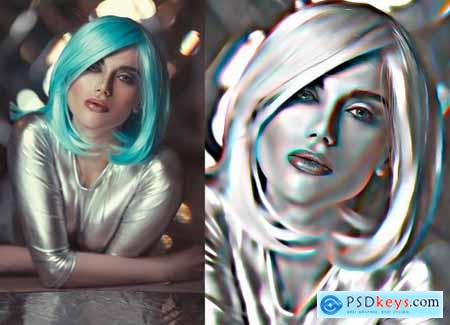 3D Painting Photoshop Action 4519697