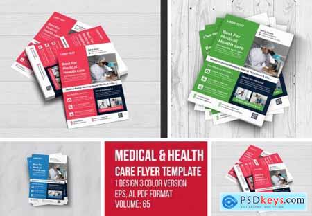 Medical & Health Care Flyer Template 4686304