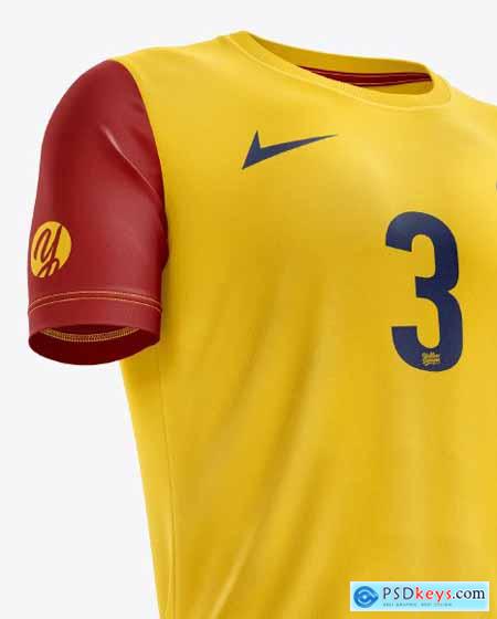 Men’s Full Soccer Kit with Crew Neck 56639 » Free Download Photoshop