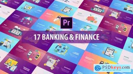 Banking and Finance Flat Animation (MOGRT) 26056667