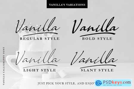 Vanilla - Modern Calligraphy 3626714