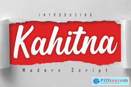 Kahitna Modern Script