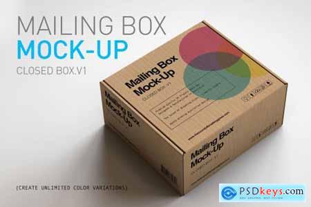 Mailing Shipping Box-Mock-Up 4502891