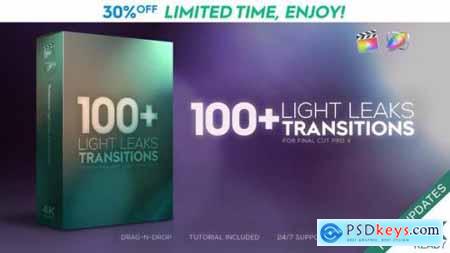 FCPX Light Leaks Transitions 23726269