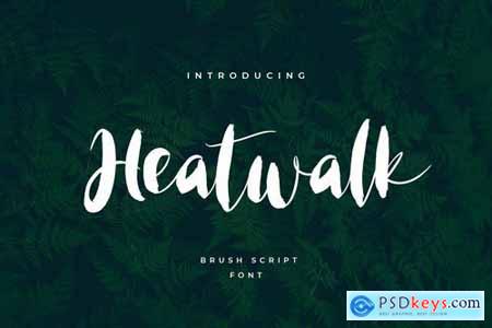 Heatwalk Script Handwritten Font
