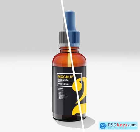 Download Amber Glass Dropper Bottle Mockup 331778435 » Free Download Photoshop Vector Stock image Via ...