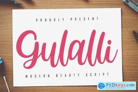 Gulalli Modern Script
