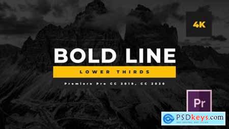 Bold Line Lower Thirds 26101407