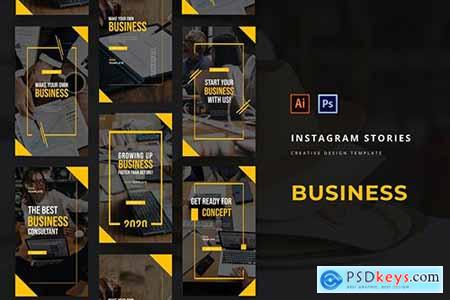 Business Instagram Story Template