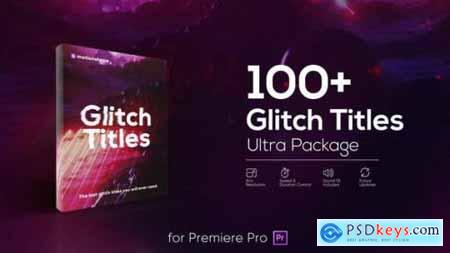 Glitch Titles Pack for Premiere Pro 25930447