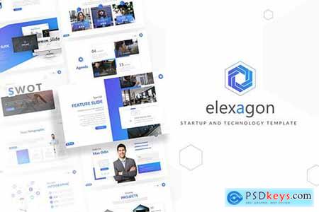 Elexagon Start Up PowerPoint Template