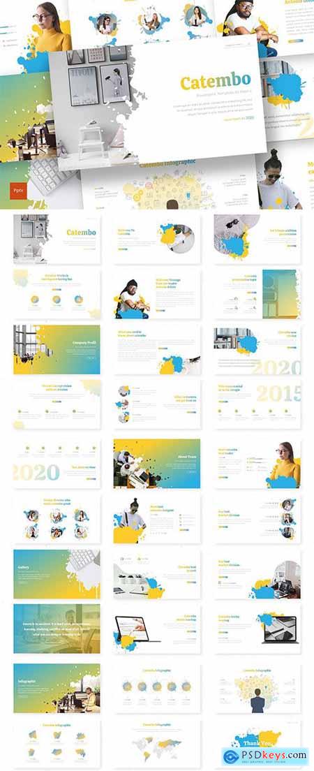 Catembo - Powerpoint, Keynote and Google Slide Template
