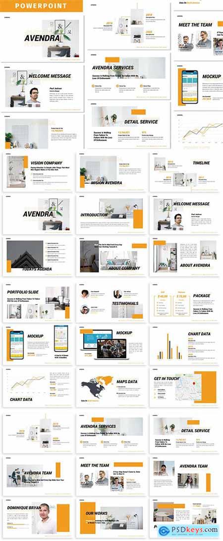 Avendra - Business Powerpoint Template