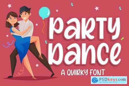 Party Dance - a Quirky Font
