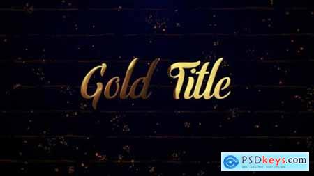 Gold Titles (Particles Intro) 26117010