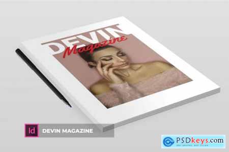 Devin - Magazine Template
