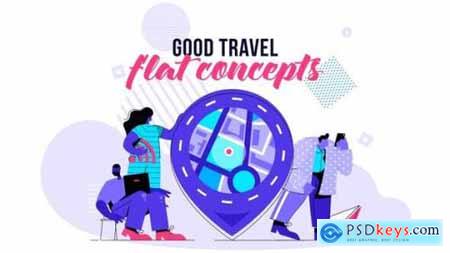 Good Travel Flat Concept 26139888