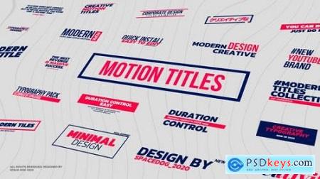 Motion Titles & Lower Thirds FCPX 26133775