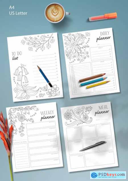 Coloring Planner Layout 333498315