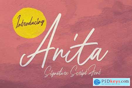 Anita - Script Font