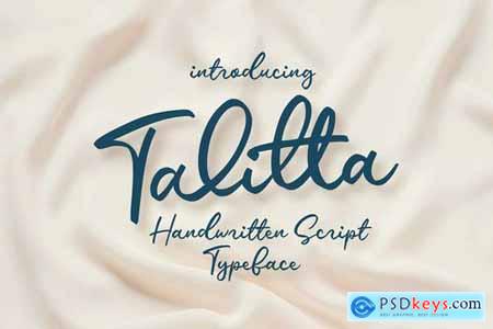 Talitta - Script Font