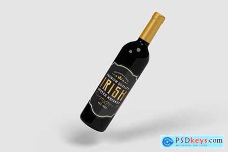 Wine Bottle Product Mockups V2