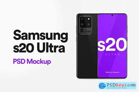 Samsung s20 Ultra Mockup