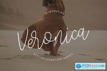 Veronica - Signature Script Font