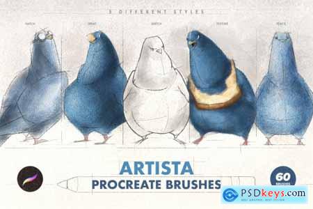 Artista Procreate Brushes 4762278