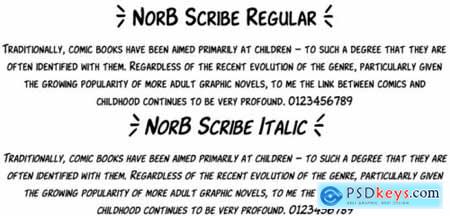 NorB Scribe Complete Family