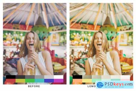 50 Teal & Yellow Lightroom Presets and LUTs 4747346