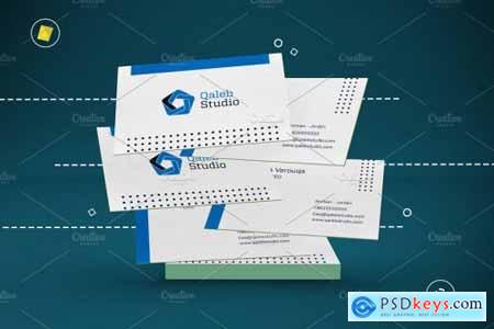 Abstract Business Cards Mockup 4657804