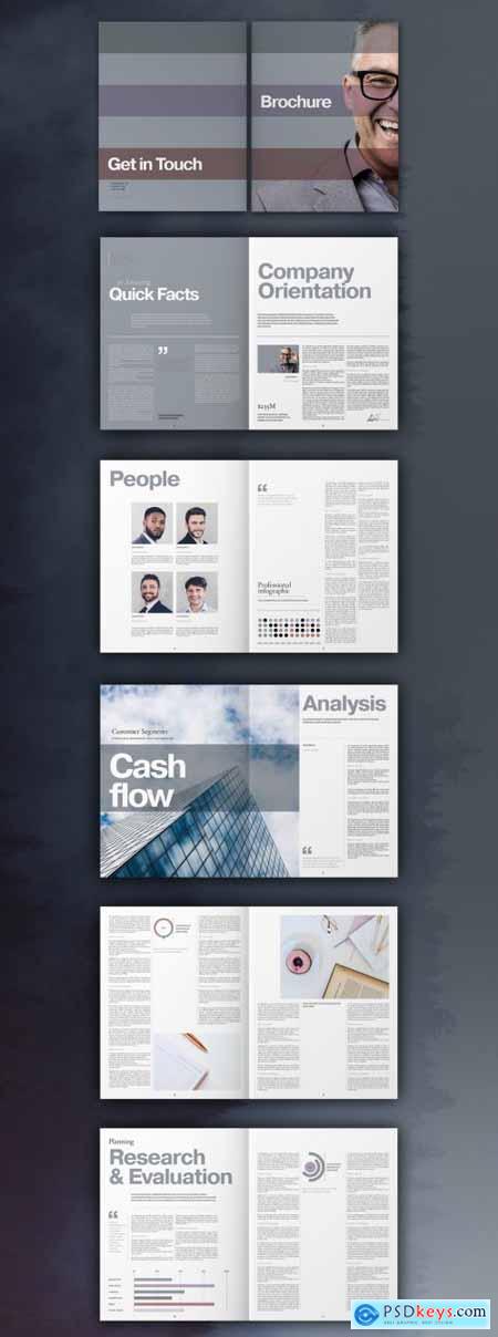 Business Brochure Layout 335042542
